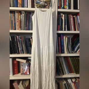 BB Dakota white gauze dress